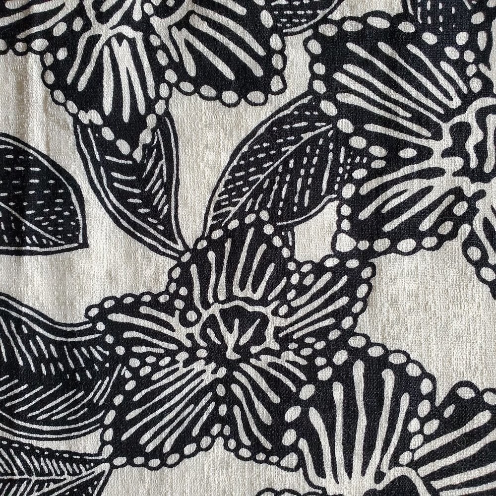 J. Crew Notched Shell Polynesian Floral Size 0 EUC - Picture 10 of 16